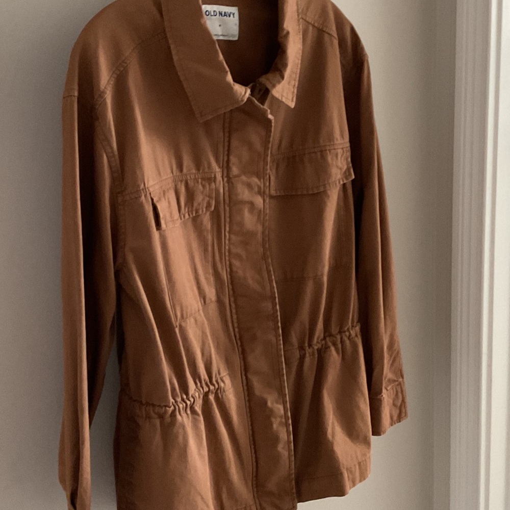 Old Navy Women's Utility Jacket in Rich Brown